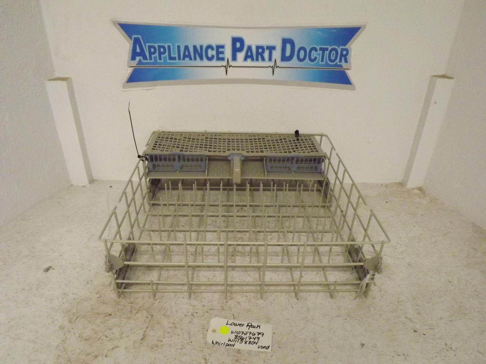 KitchenAid Dishwasher W10727679 8561749 W11158804 Lower Rack Used KitchenAid Dishwasher W10727679 8561749 W11158804 Lower Rack Used